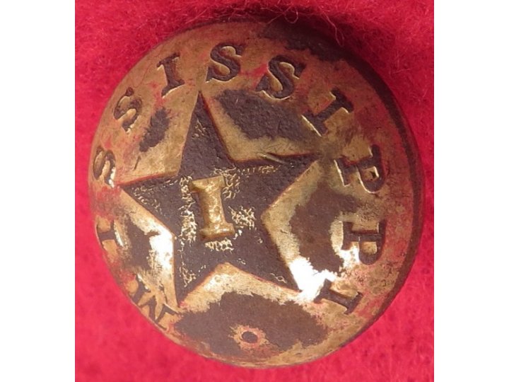 Mississippi Infantry Cuff Button